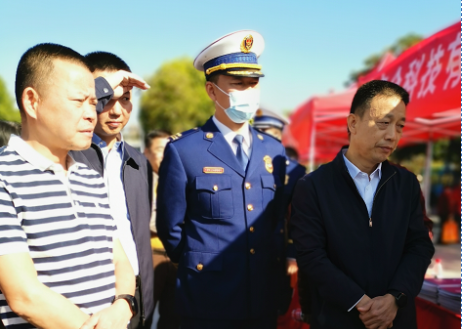 上海皓宇新媒体营销策划有限公司参加河源市 2021 年新《安全生产法》 宣传周